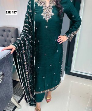 SHREE HARI SSR 487 B DESIGNER SALWAR SUITS