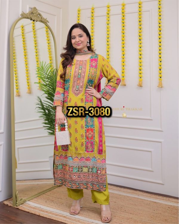 SHREE HARI ZSR 3080 DESIGNER SUITS WHOLESALE