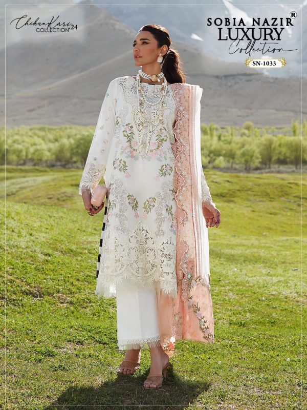 SOBIA NAZIR SN 1033 LAWN SUITS