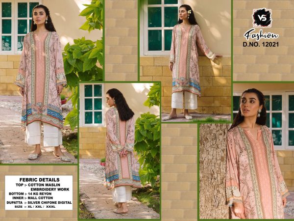 VS FASHION 12021 COTTON SALWAR KAMEEZ