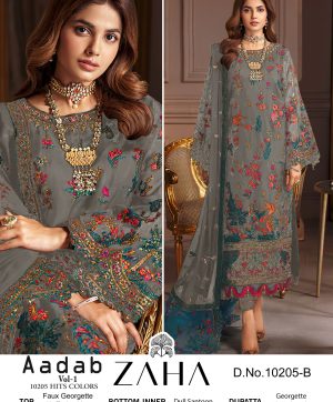 ZAHA 10205 B AADAB VOL 1 SALWAR SUITS IN INDIA