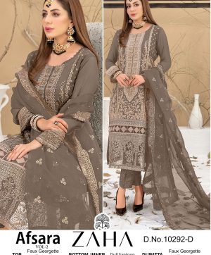 ZAHA 10292 GEORGETTE SALWAR KAMEEZ