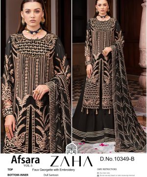 ZAHA 10349 B AFSARA VOL 3 PAKISTANI SUITS