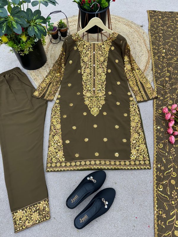 ZEEL FASHION ZF 368 C DESIGNER SUITS WHOLESALE