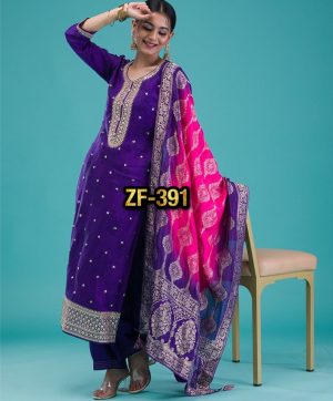 ZEEL FASHION ZF 391 DESIGNER SUITS WHOLESALE