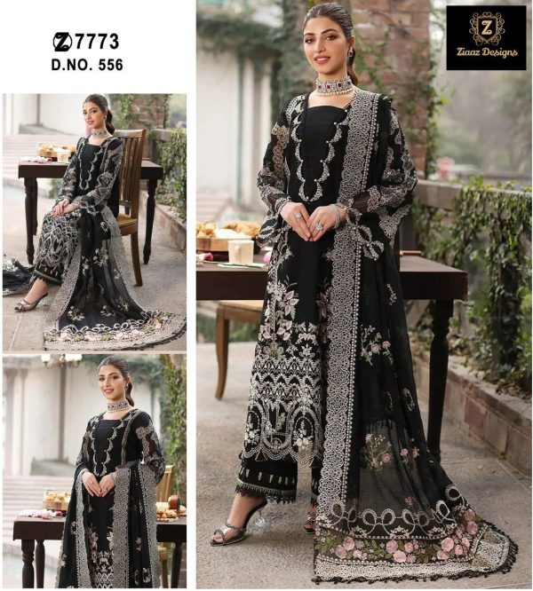 ZIAAZ DESIGNS 556 PAKISTANI SUITS INDIA