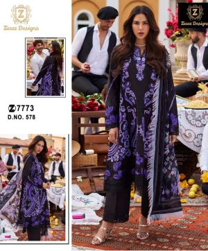 ZIAAZ DESIGNS 578 PAKISTANI SUITS IN INDIA