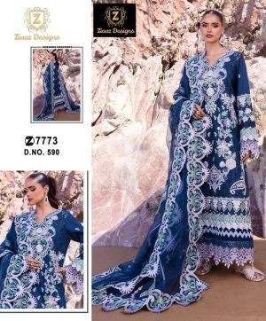 ZIAAZ DESIGNS 590 PAKISTANI SUITS IN INDIA