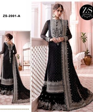 ZS TEXTILE ZS 2001 A PAKISTANI SUITS IN INDIA