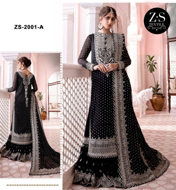 ZS TEXTILE ZS 2001 A PAKISTANI SUITS IN INDIA