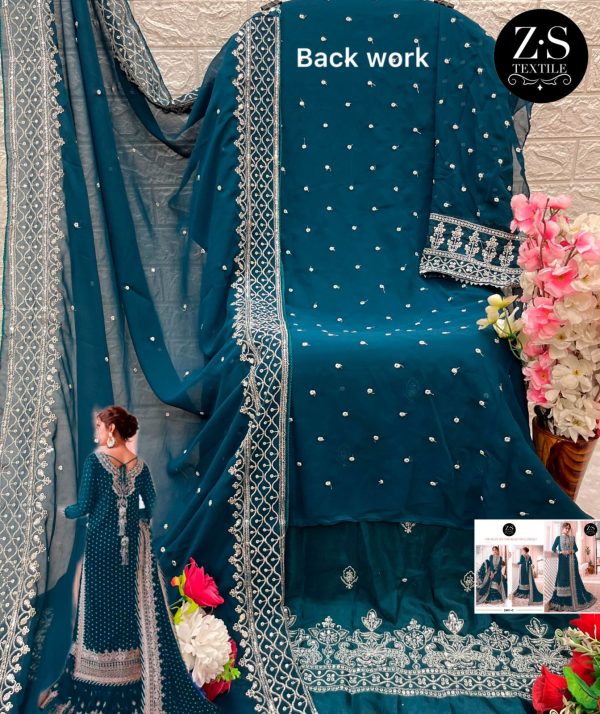 ZS TEXTILE ZS 2001 C PAKISTANI SUITS IN INDIA