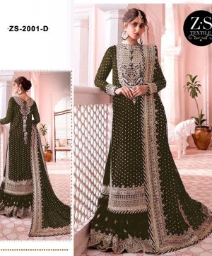 ZS TEXTILE ZS 2001 D PAKISTANI SUITS IN INDIA