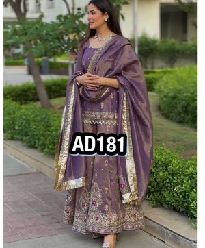 AAROHI DESIGNER AD 181 TOP PLAZZO