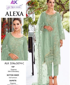 AL KHUSHBU ALK 5074 C ALEXA PAKISTANI SUITS