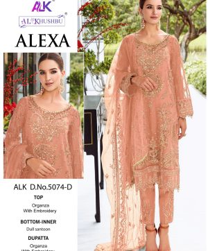 AL KHUSHBU ALK 5074 D ALEXA PAKISTANI SUITS