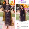 AL KHUSHBU ALK 6021 PAKISTANI SALWAR SUITS