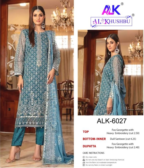 AL KHUSHBU ALK 6027 PAKISTANI SUITS WHOLESALE