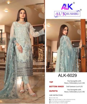 AL KHUSHBU ALK 6029 PAKISTANI SUITS WHOLESALE