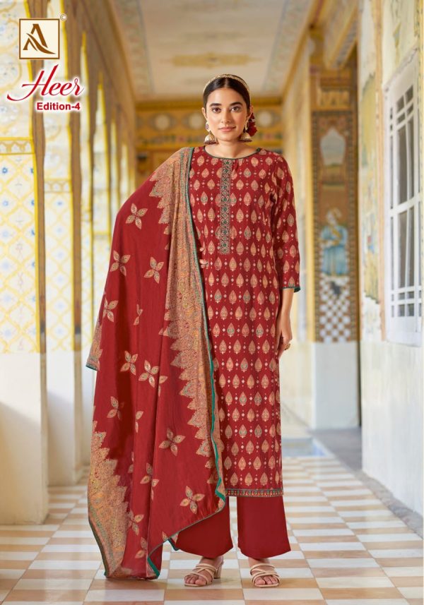 ALOK SUIT HEER EDITION 4 WHOLESALE