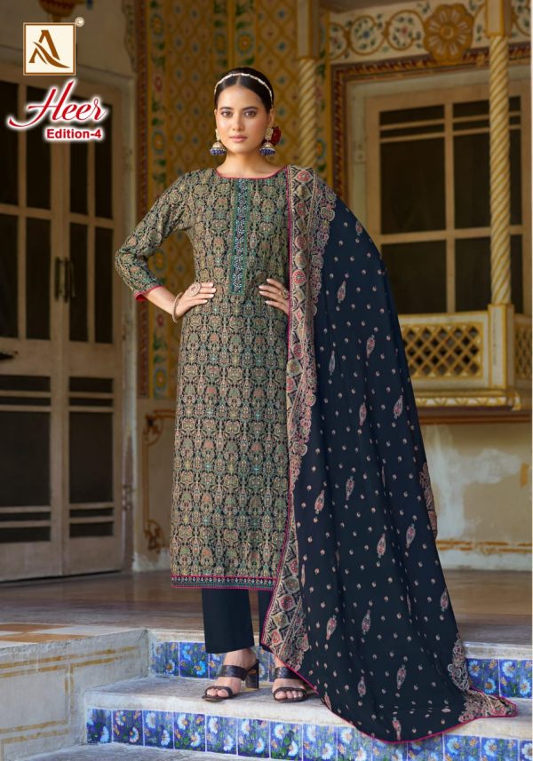 ALOK SUIT HEER EDITION 4 WHOLESALE