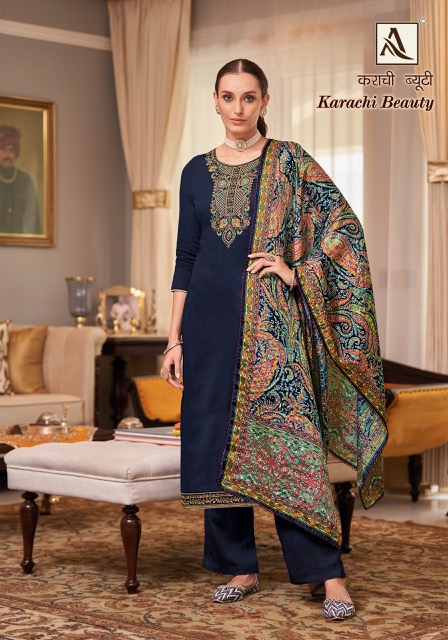 ALOK SUIT KARACHI BEAUTY WHOLESALE