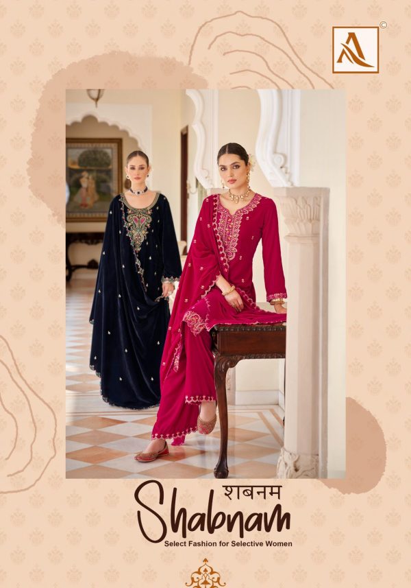 ALOK SUIT SHABNAM WHOLESALE