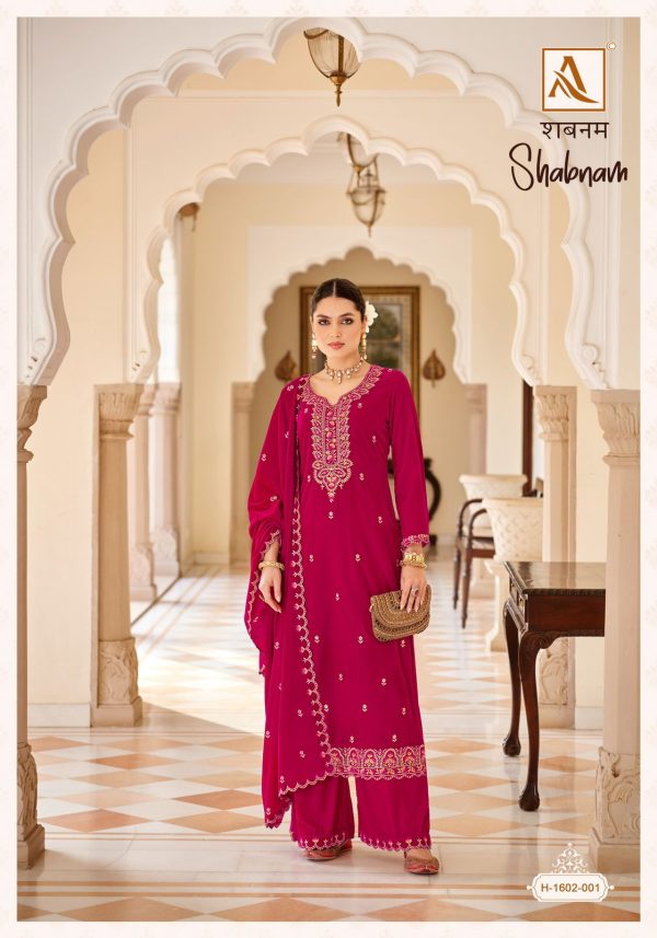 ALOK SUIT SHABNAM WHOLESALE