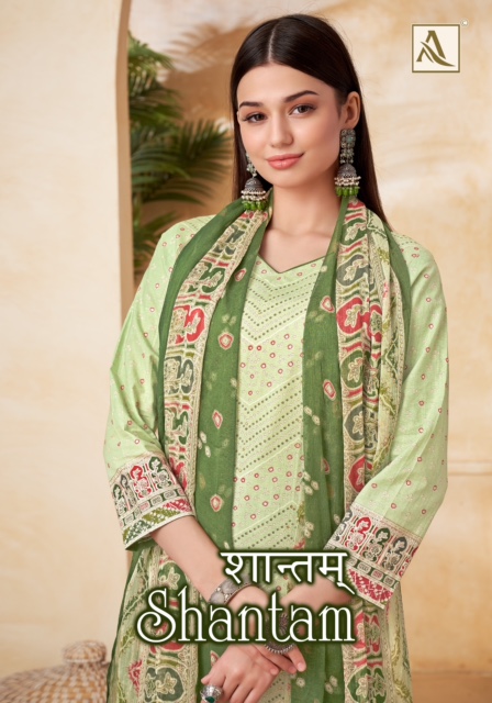 ALOK SUIT SHANTAM WHOLESALE