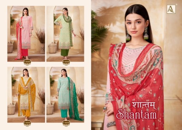 ALOK SUIT SHANTAM WHOLESALE