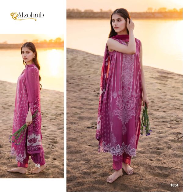 ALZOHAIB 1054 M BASICS 2 COTTON SALWAR SUITS