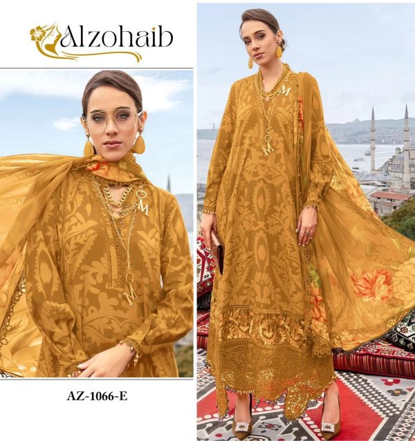 ALZOHAIB AZ 1066 E COTTON PAKISTANI SUITS