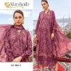 ALZOHAIB AZ 1066 F COTTON PAKISTANI SUITS