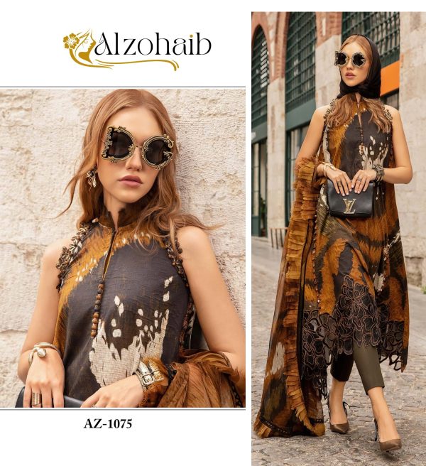 ALZOHAIB AZ 1075 PAKISTANI COTTON SUITS