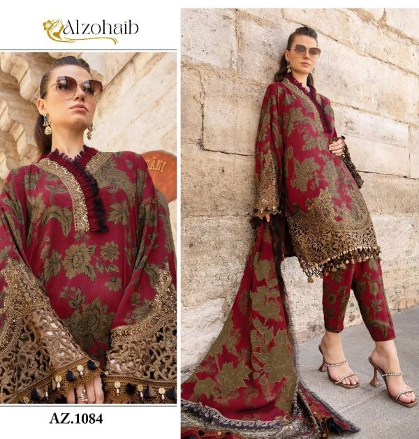 ALZOHAIB AZ 1084 PAKISTANI SALWAR SUITS