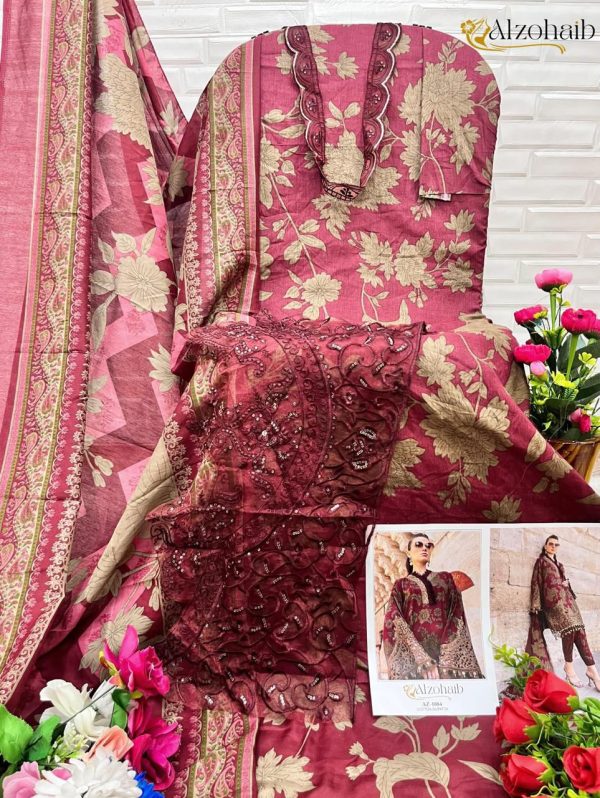 ALZOHAIB AZ 1084 PAKISTANI SALWAR SUITS