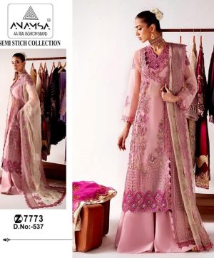 ANAMSA 537 PAKISTANI SUITS WHOLESALE