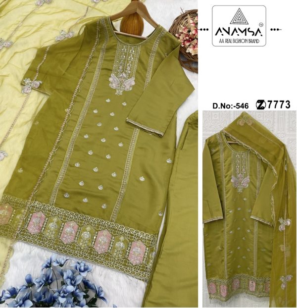 ANAMSA 546 READYMADE PAKISTANI SUITS