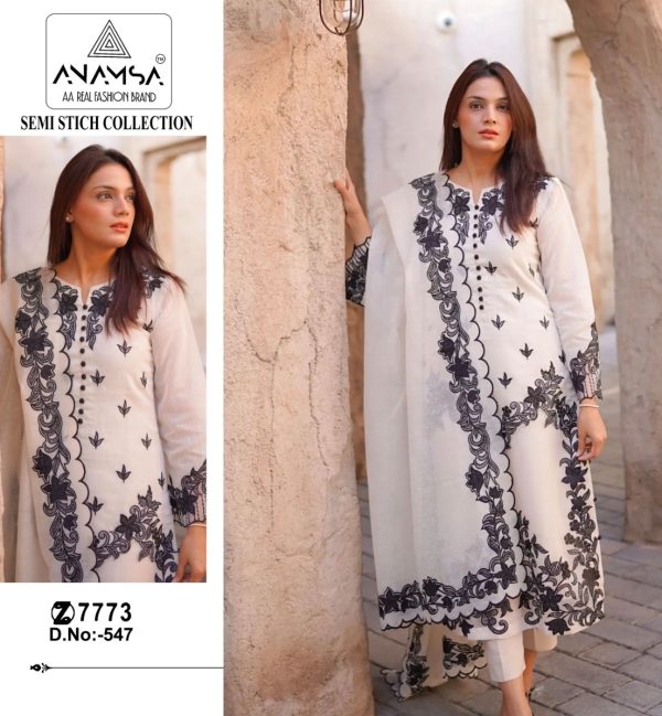 ANAMSA 547 PAKISTANI SUITS WHOLESALE