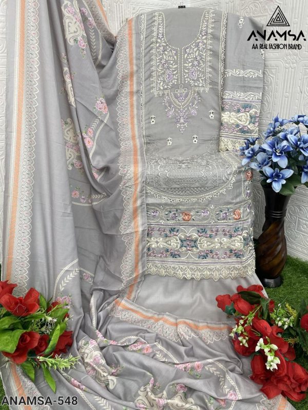 ANAMSA 548 PAKISTANI SUITS WHOLESALE