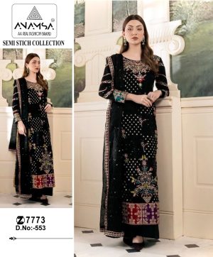 ANAMSA 553 PAKISTANI SALWAR SUITS