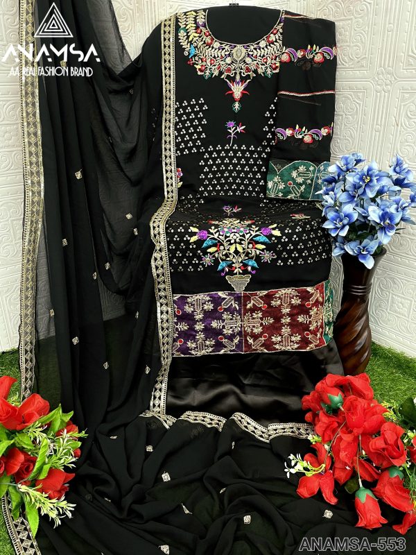 ANAMSA 553 PAKISTANI SALWAR SUITS