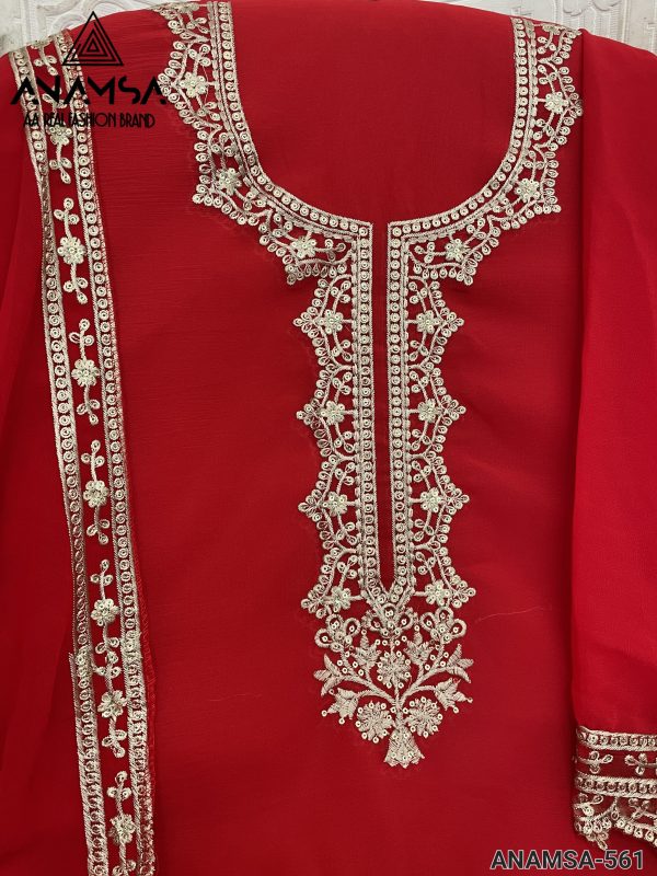 ANAMSA 561 PAKISTANI SUITS WHOLESALE