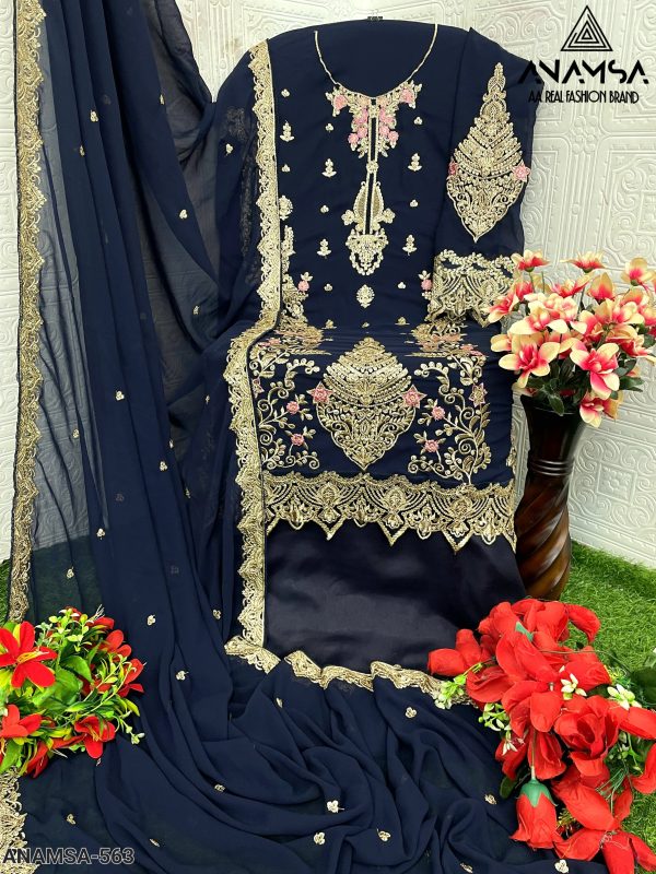 ANAMSA 563 SALWAR SUITS WHOLESALE