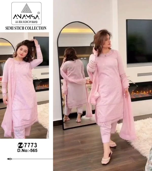 ANAMSA 565 PAKSITANI SUITS IN INDIA