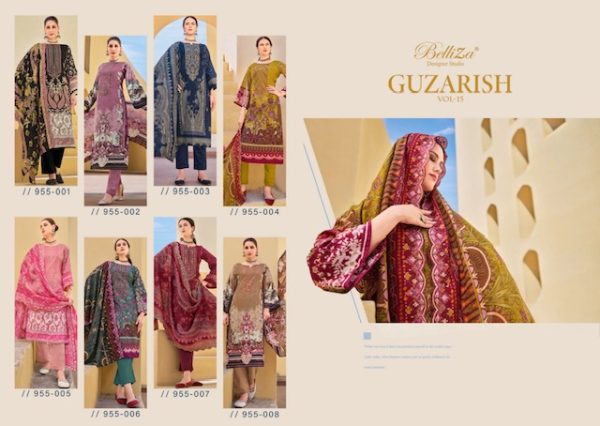 BELLIZA DESIGNER GUZARISH VOL 15 WHOLESALE