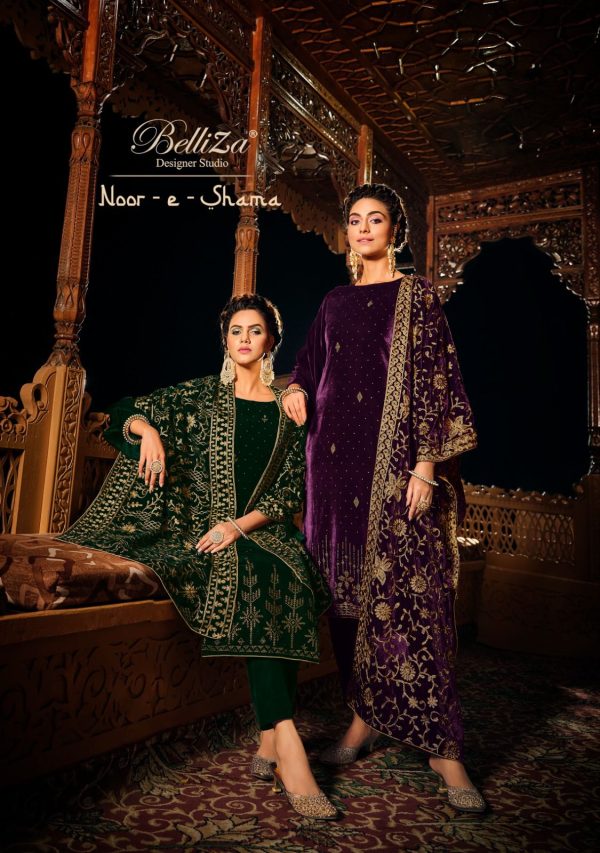 BELLIZA DESIGNER NOOR E SHAMA WHOLESALE