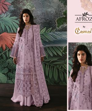 COSMOS AFROZE PAKISTANI SUITS INDIA