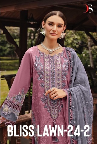 DEEPSY SUITS BLISS LAWN 24 2 WHOLESALE