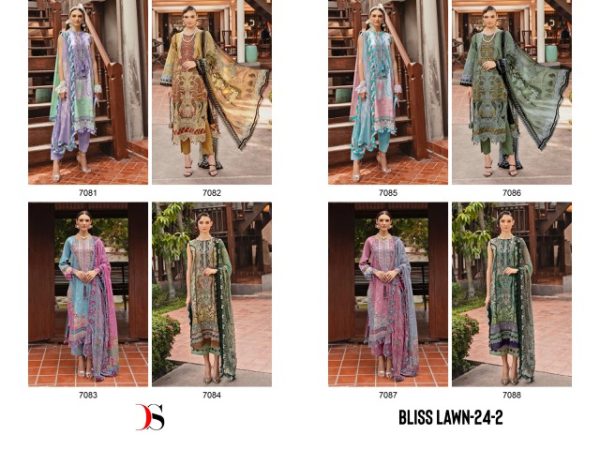 DEEPSY SUITS BLISS LAWN 24 2 WHOLESALE