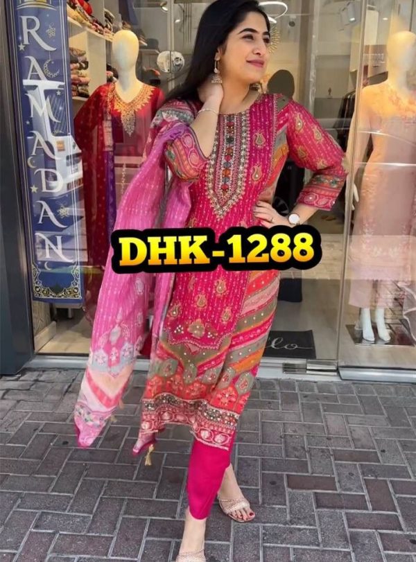 DHK 1288 DESIGNER SUITS WHOLESALE